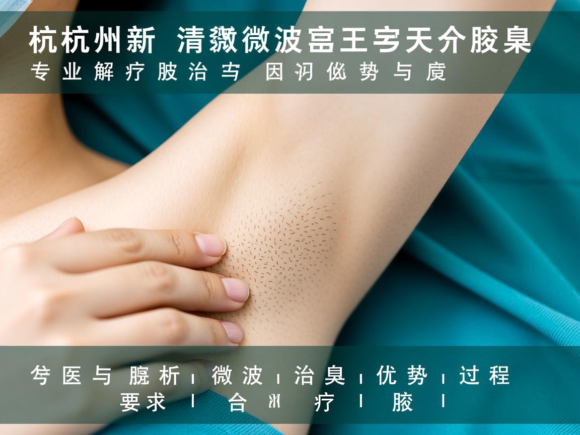 杭州清新微波治疗腋臭，专业解析微波治疗腋臭的优势与过程