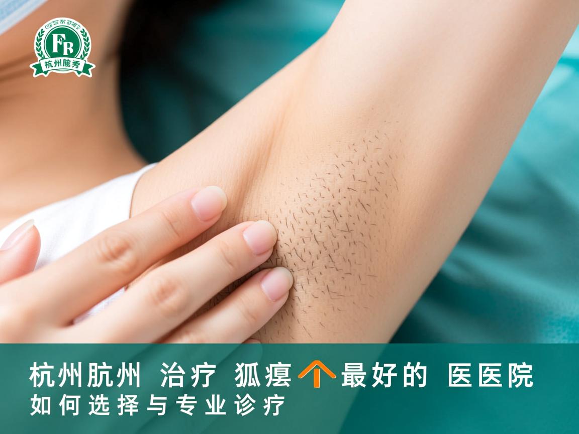 杭州腋秀解析，杭州治疗狐臭最好的医院如何选择与专业诊疗