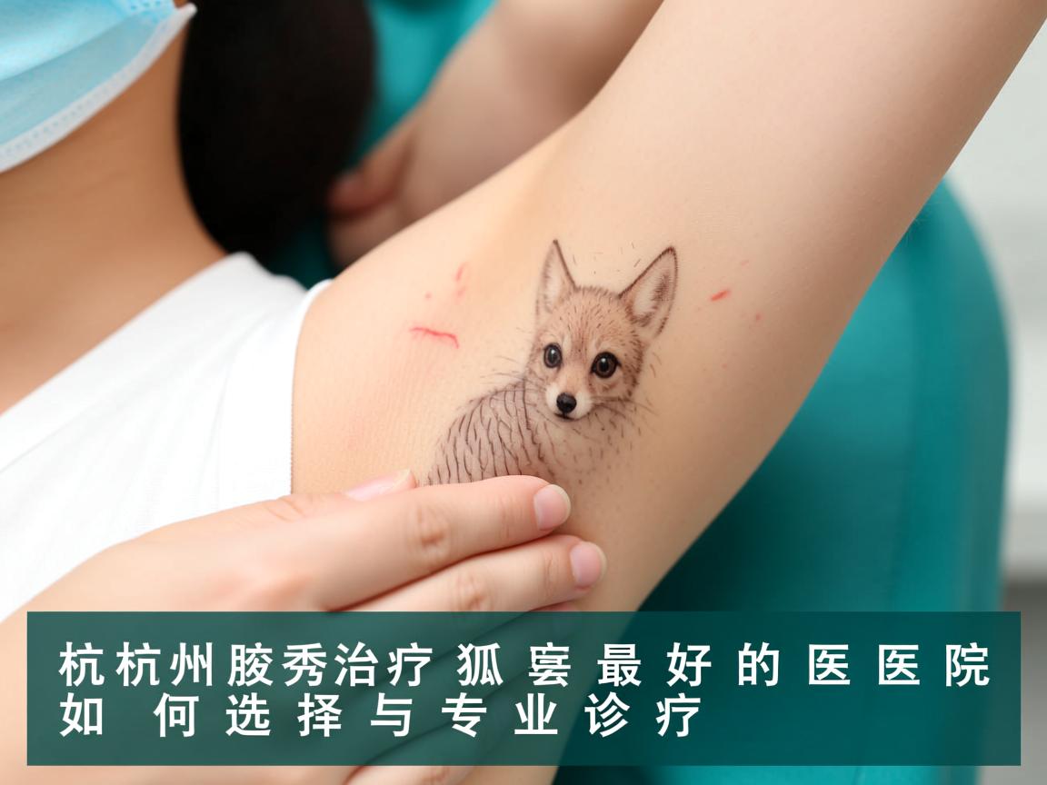 杭州腋秀解析，杭州治疗狐臭最好的医院如何选择与专业诊疗
