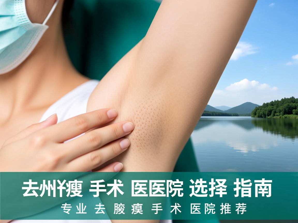 湖州去腋臭手术医院选择指南，专业去腋臭手术医院推荐