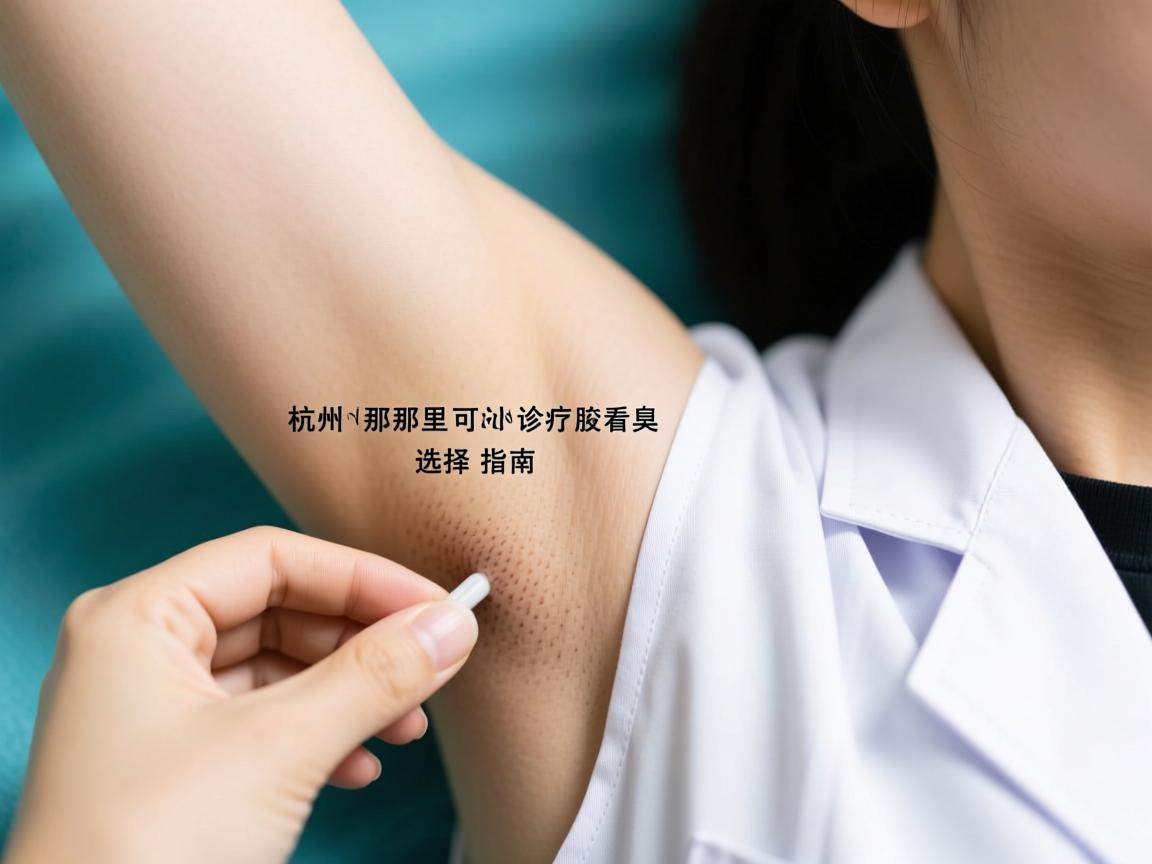 杭州腋秀解析，杭州那里可以看腋臭，专业腋臭诊疗选择指南