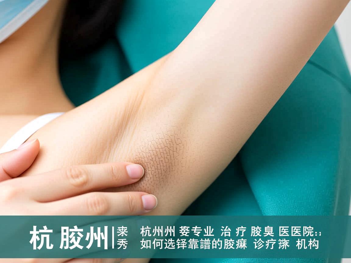 杭州腋秀解析，杭州专业治疗腋臭医院，如何选择靠谱的腋臭诊疗机构