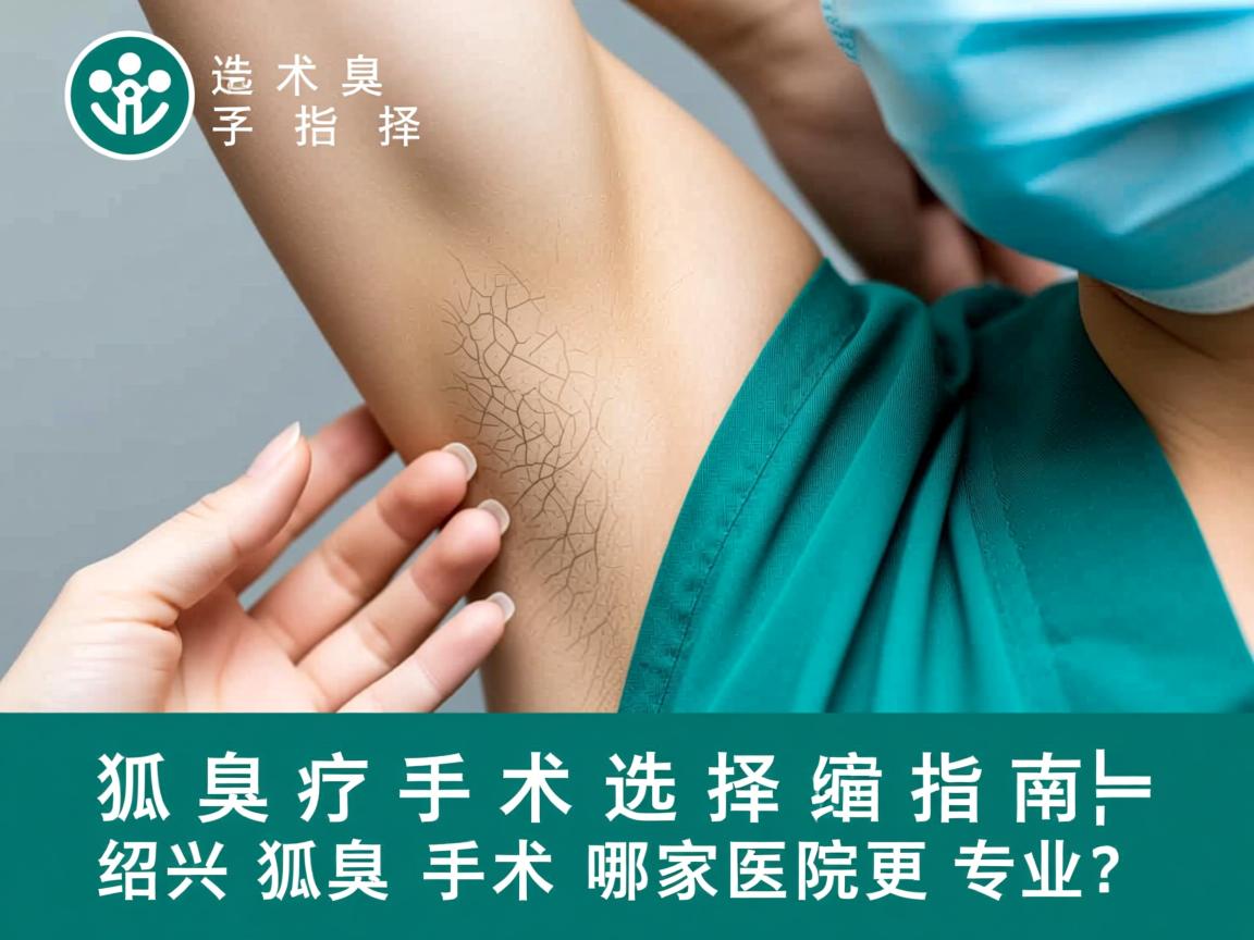 狐臭手术选择指南，绍兴狐臭手术哪家医院更专业？