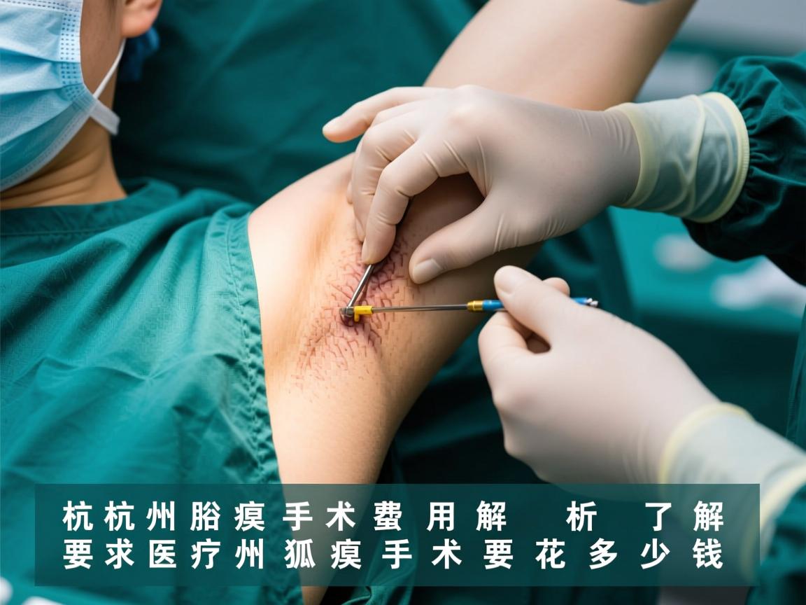 杭州腋臭手术费用解析，了解杭州狐臭手术要花多少钱