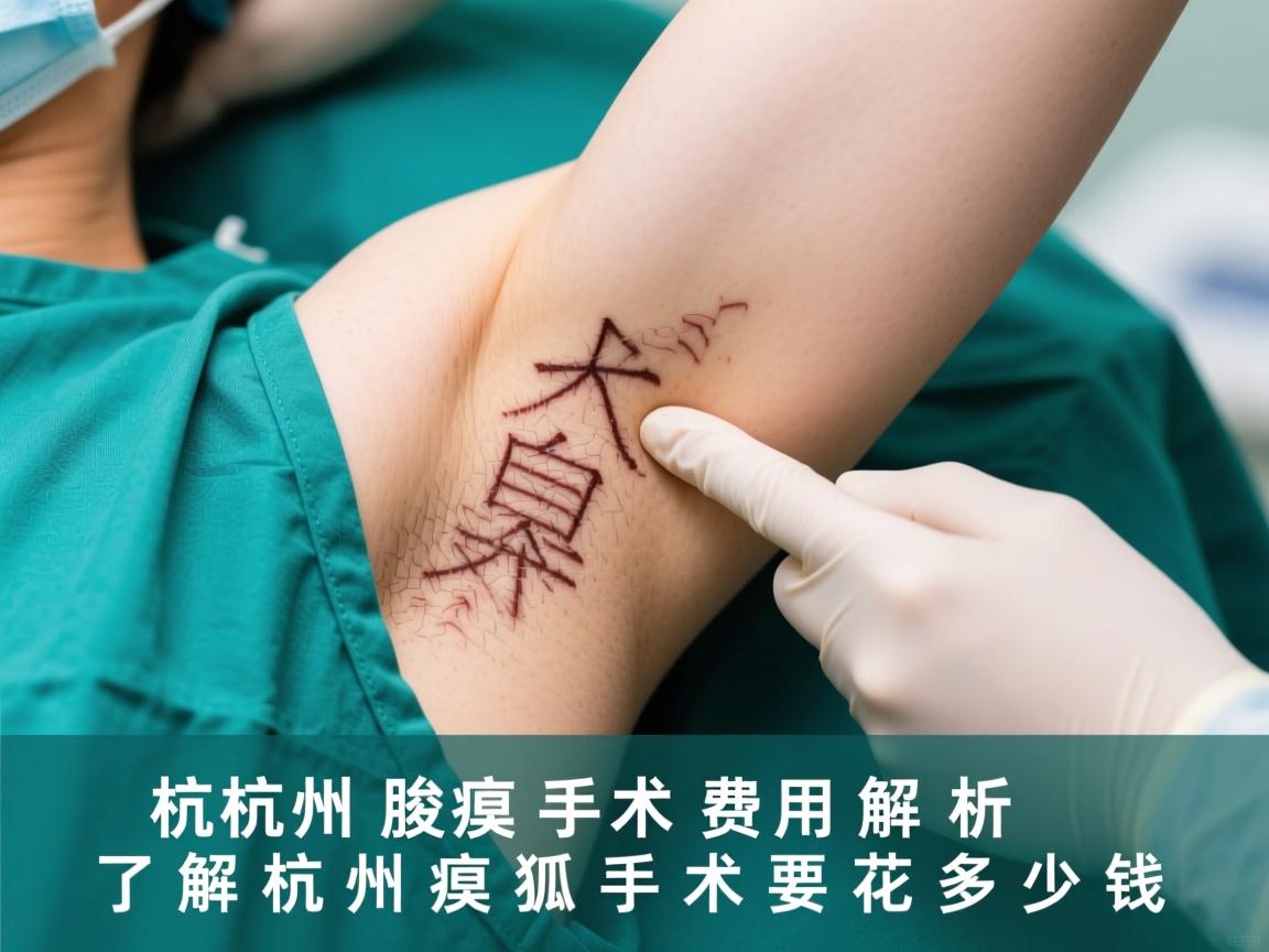 杭州腋臭手术费用解析，了解杭州狐臭手术要花多少钱