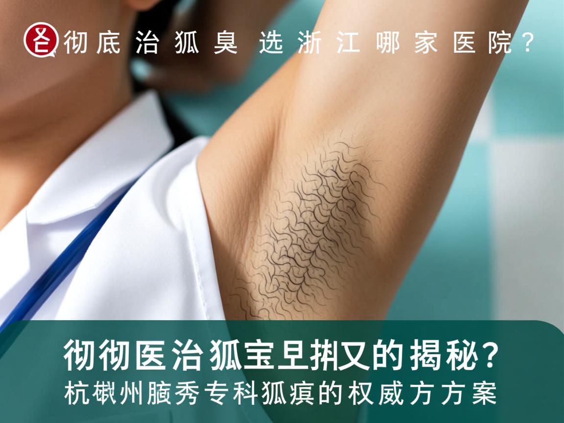 彻底治狐臭选浙江哪家医院？揭秘杭州腋秀专科治狐臭的权威方案
