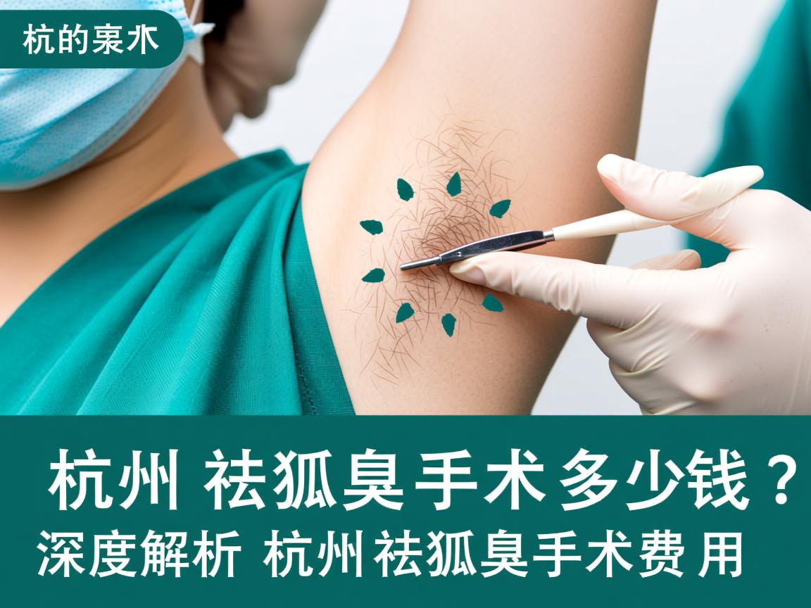 杭州祛狐臭手术多少钱？深度解析杭州祛狐臭手术费用