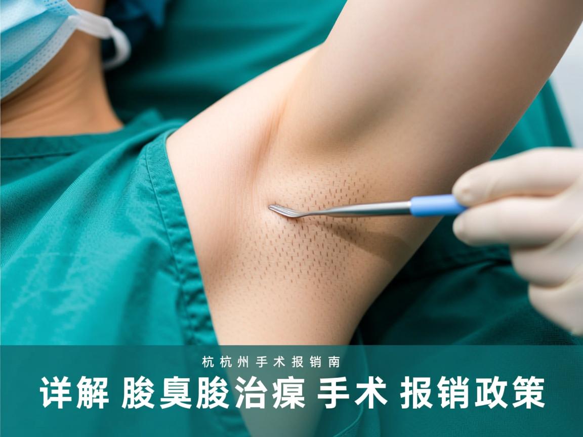 杭州腋臭手术报销指南，详解杭州治腋臭手术报销政策