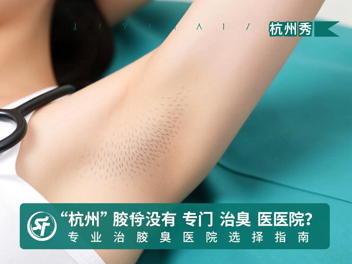 杭州腋秀解析，杭州有没有专门治腋臭的医院？专业治腋臭的医院选择指南