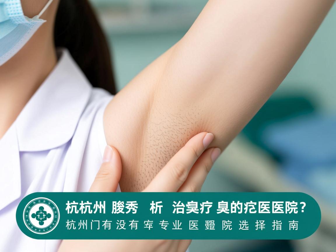 杭州腋秀解析，杭州有没有专门治腋臭的医院？专业治腋臭的医院选择指南
