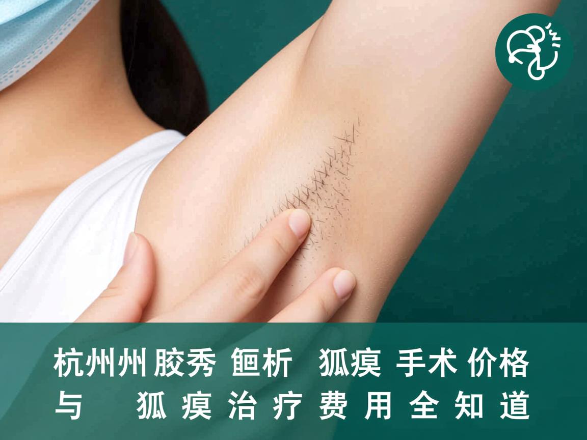 杭州腋秀解析，杭州狐臭手术价格与狐臭治疗费用全知道