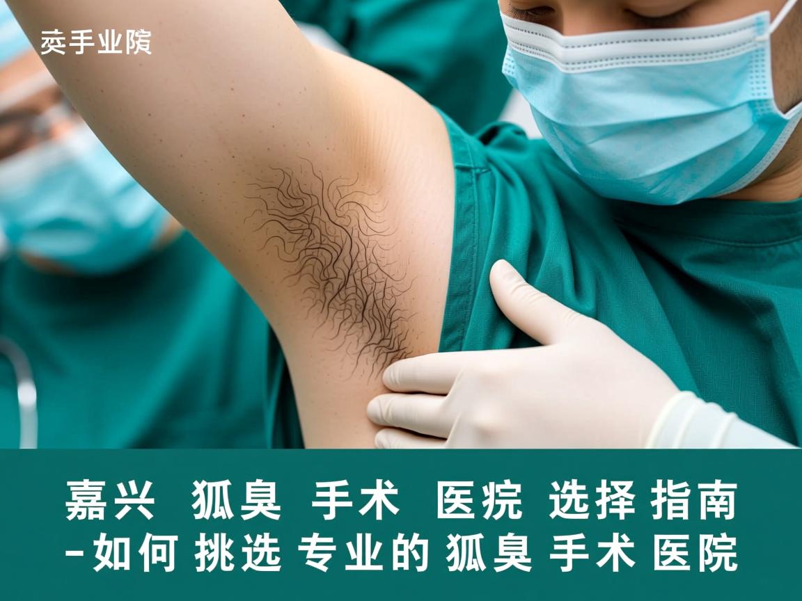 嘉兴狐臭手术医院选择指南，如何挑选专业的狐臭手术医院