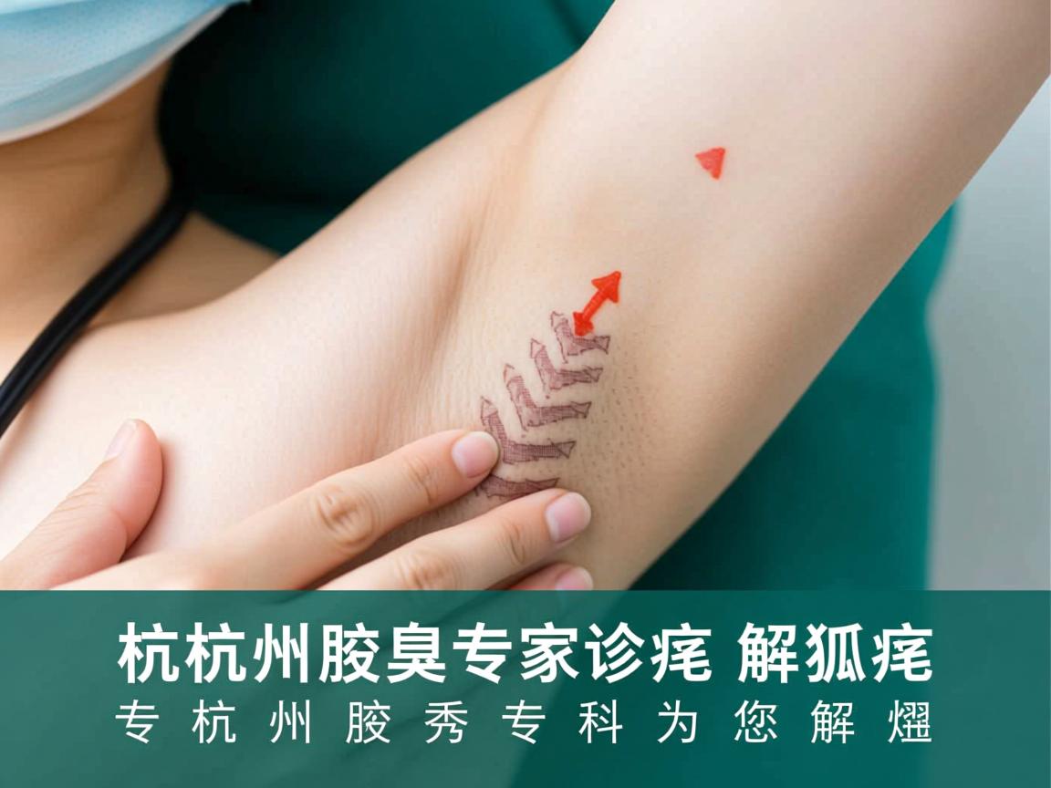 杭州腋臭专家解析，专业诊疗狐臭，杭州腋秀专科为您解惑