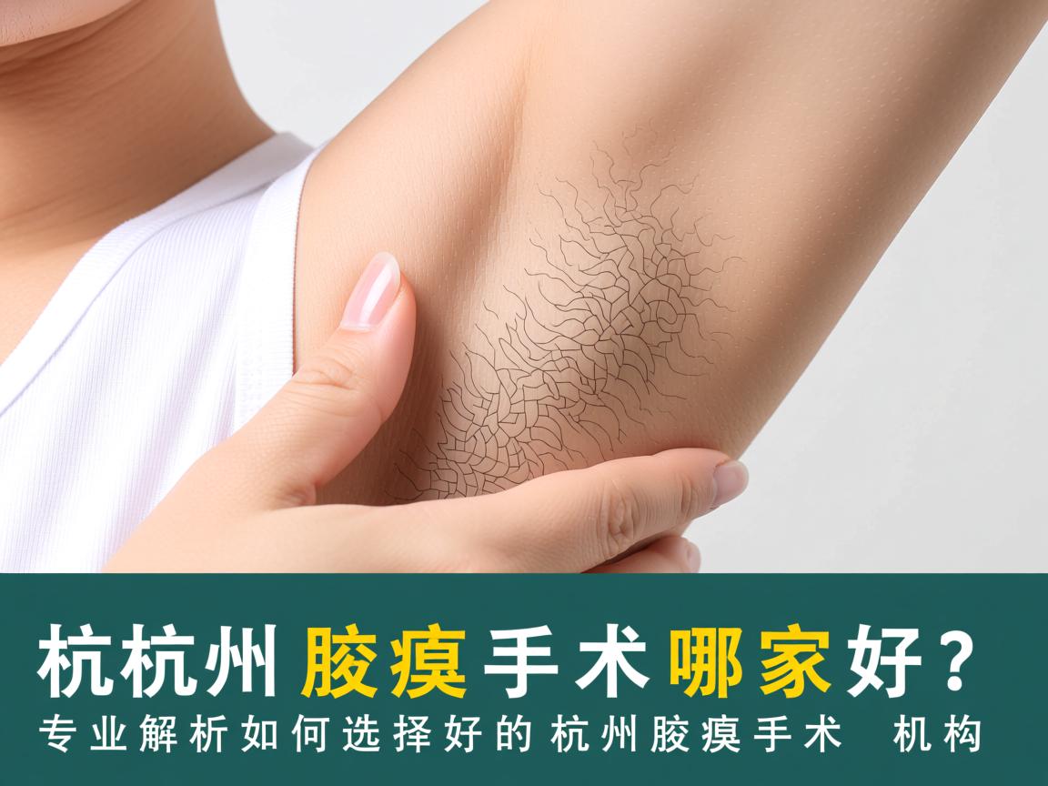 杭州腋臭手术哪家好？专业解析如何选择好的杭州腋臭手术机构