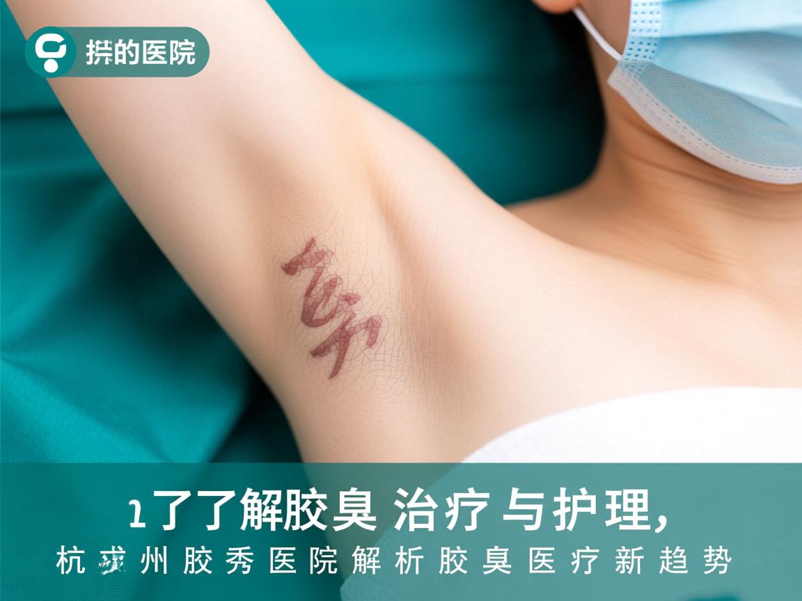 了解腋臭治疗与护理，杭州腋秀医院解析腋臭医疗新趋势