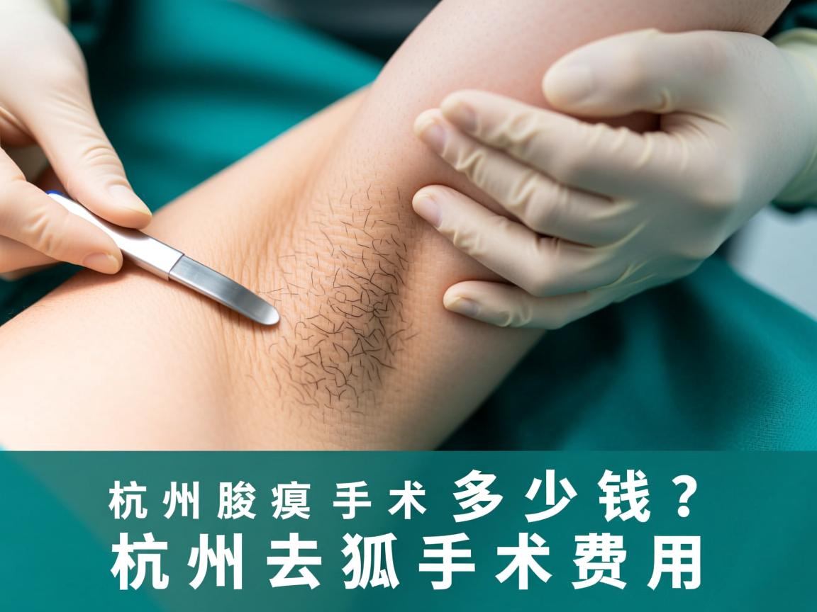 杭州腋臭手术多少钱？详解杭州去狐臭手术费用