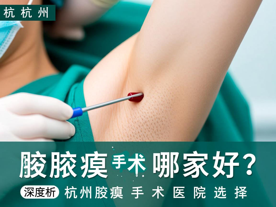 杭州腋臭手术哪家好？深度解析杭州腋臭手术医院选择