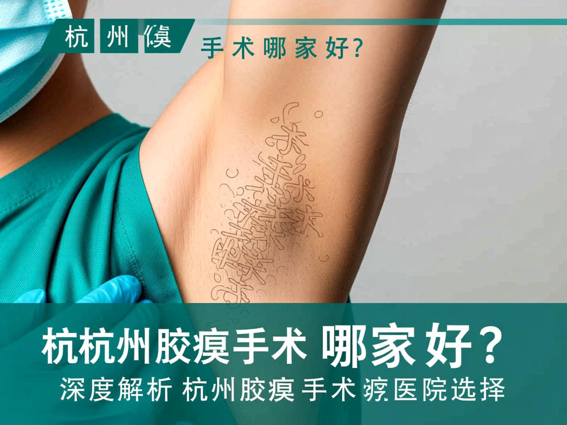 杭州腋臭手术哪家好？深度解析杭州腋臭手术医院选择