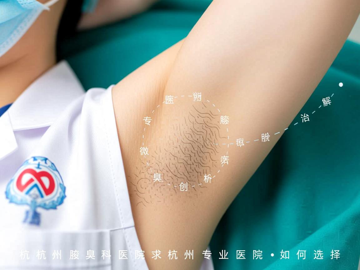 杭州腋臭专科医院解析，微创腋臭治疗，杭州专业医院如何选择