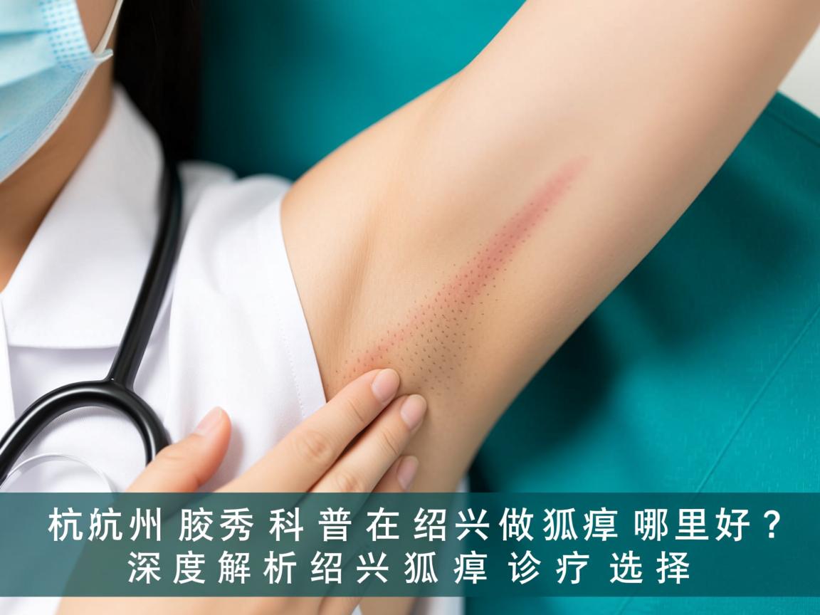 杭州腋秀科普，在绍兴做狐臭哪里好？深度解析绍兴狐臭诊疗选择