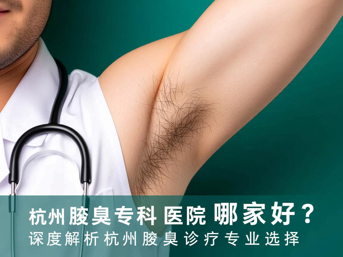 杭州腋臭专科医院哪家好？深度解析杭州腋臭诊疗专业选择