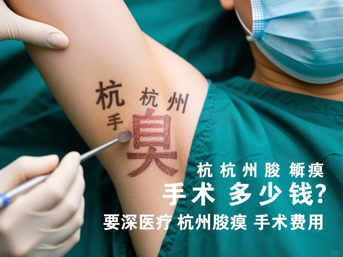 杭州腋臭手术多少钱？深度解析杭州腋臭手术费用