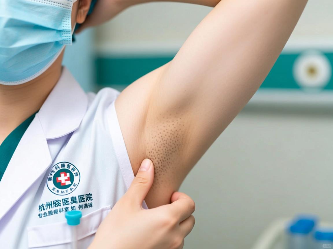 杭州腋臭专科医院解析，专业腋臭科室如何选择