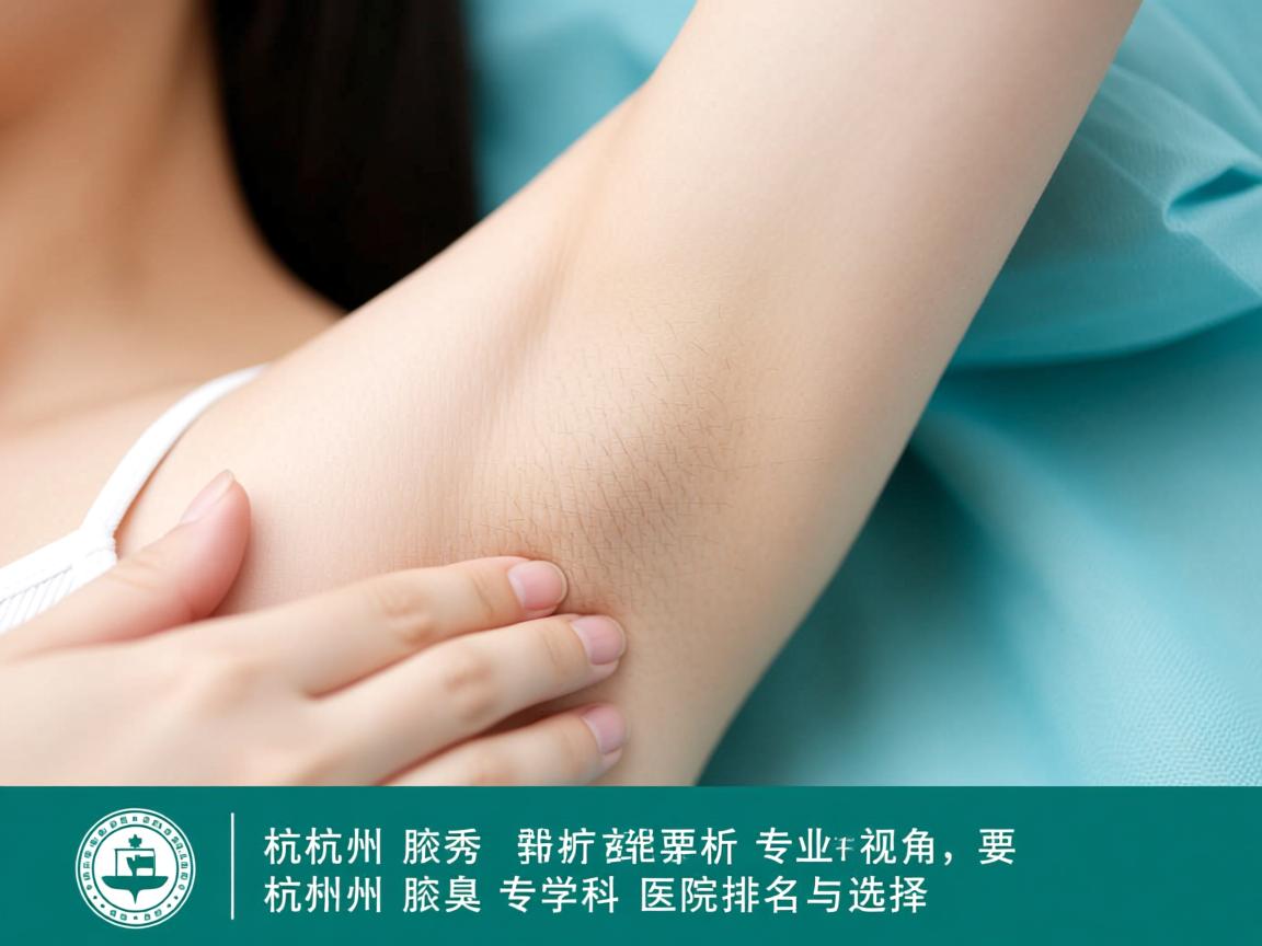 杭州腋秀解析，专业视角下的杭州腋臭专科医院排名与选择
