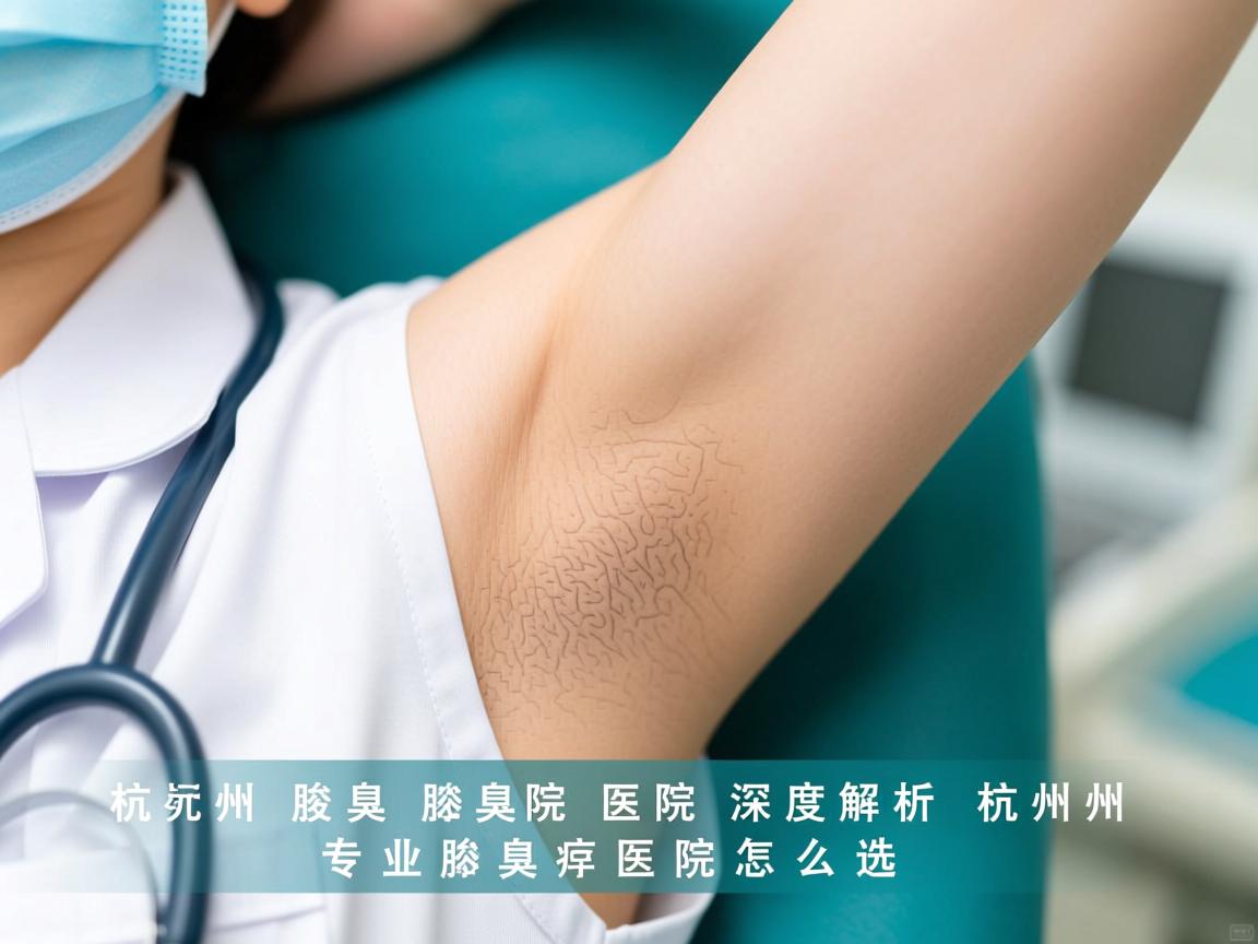 杭州腋臭医院深度解析，杭州专业腋臭医院怎么选