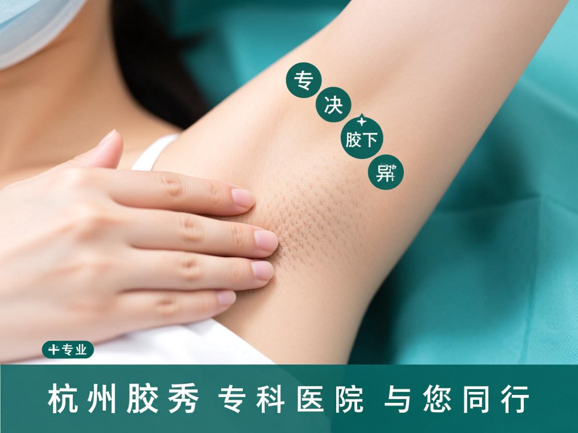 专业解决腋下异味，杭州腋秀专科医院与您同行