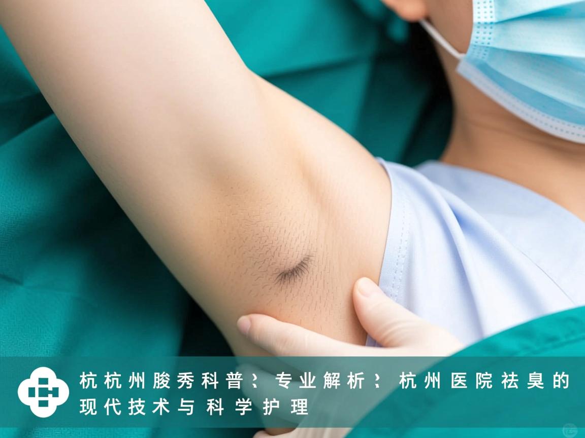 杭州腋秀科普，专业解析杭州医院祛腋臭的现代技术与科学护理