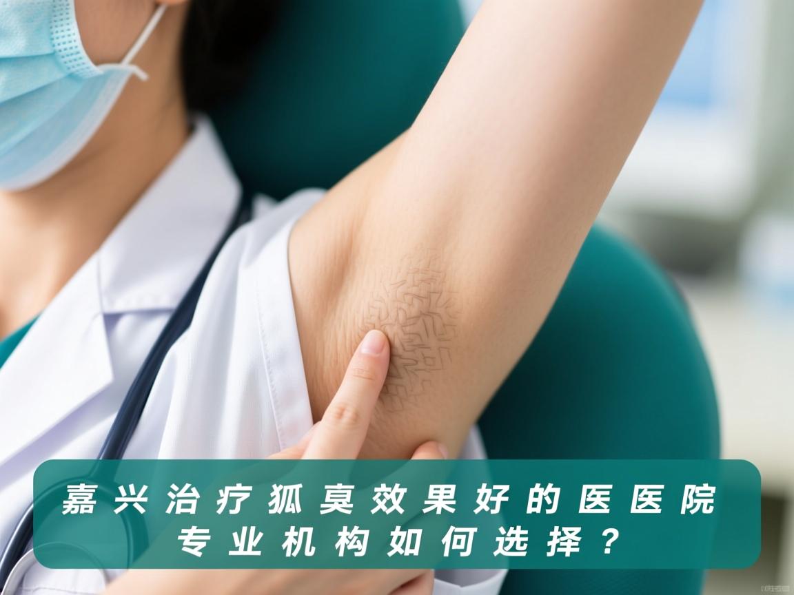 嘉兴治疗狐臭效果好的医院，专业机构如何选择？