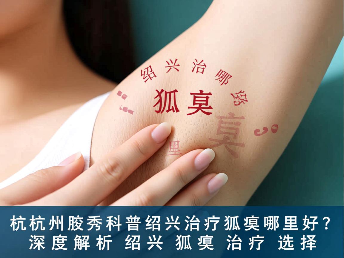 杭州腋秀科普，绍兴治疗狐臭哪里好？深度解析绍兴狐臭治疗选择