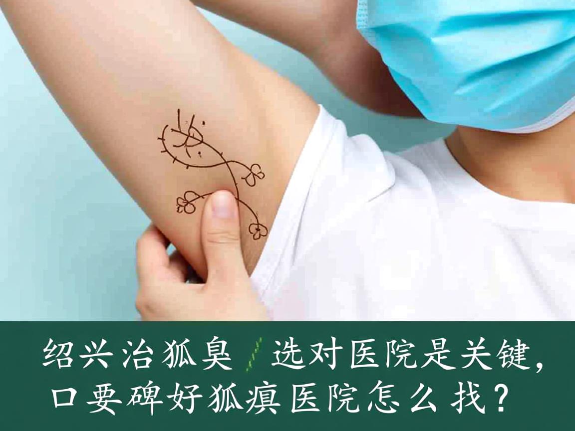 在绍兴治狐臭，选对医院是关键，口碑好的狐臭医院怎么找？