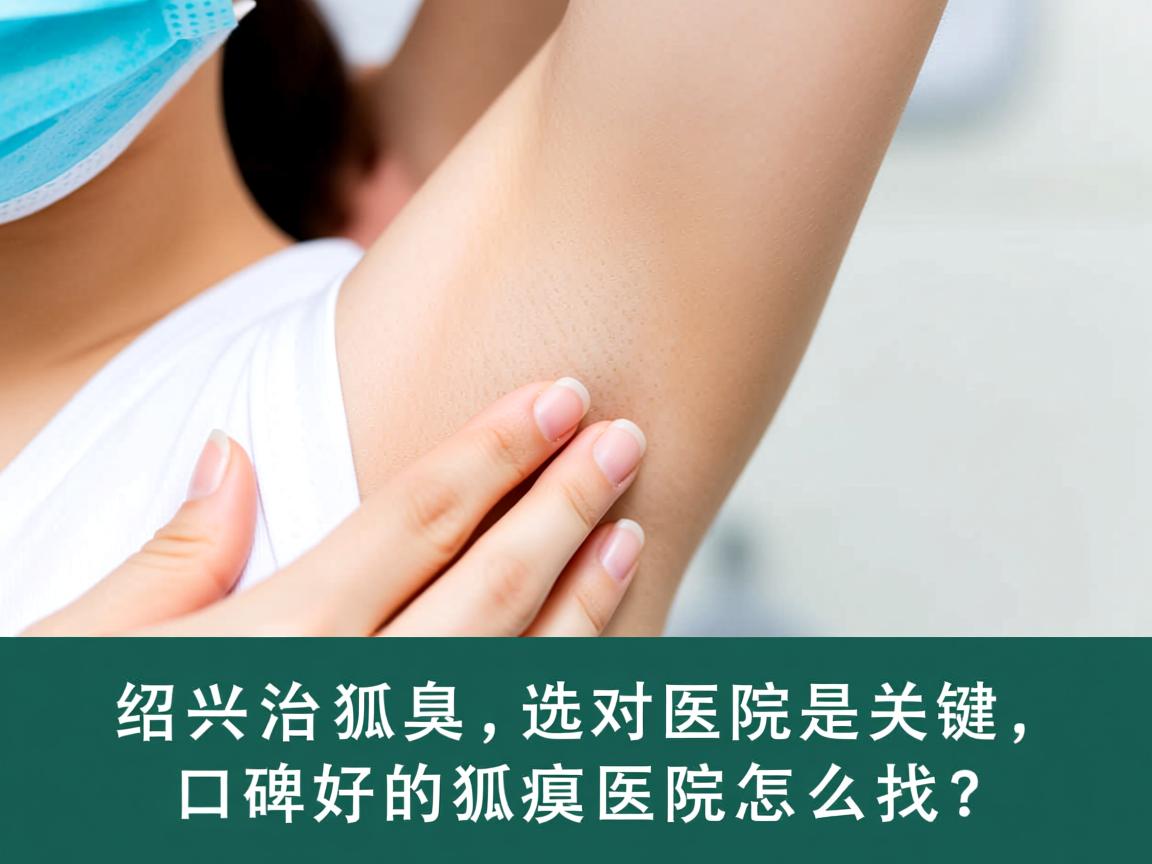 在绍兴治狐臭，选对医院是关键，口碑好的狐臭医院怎么找？