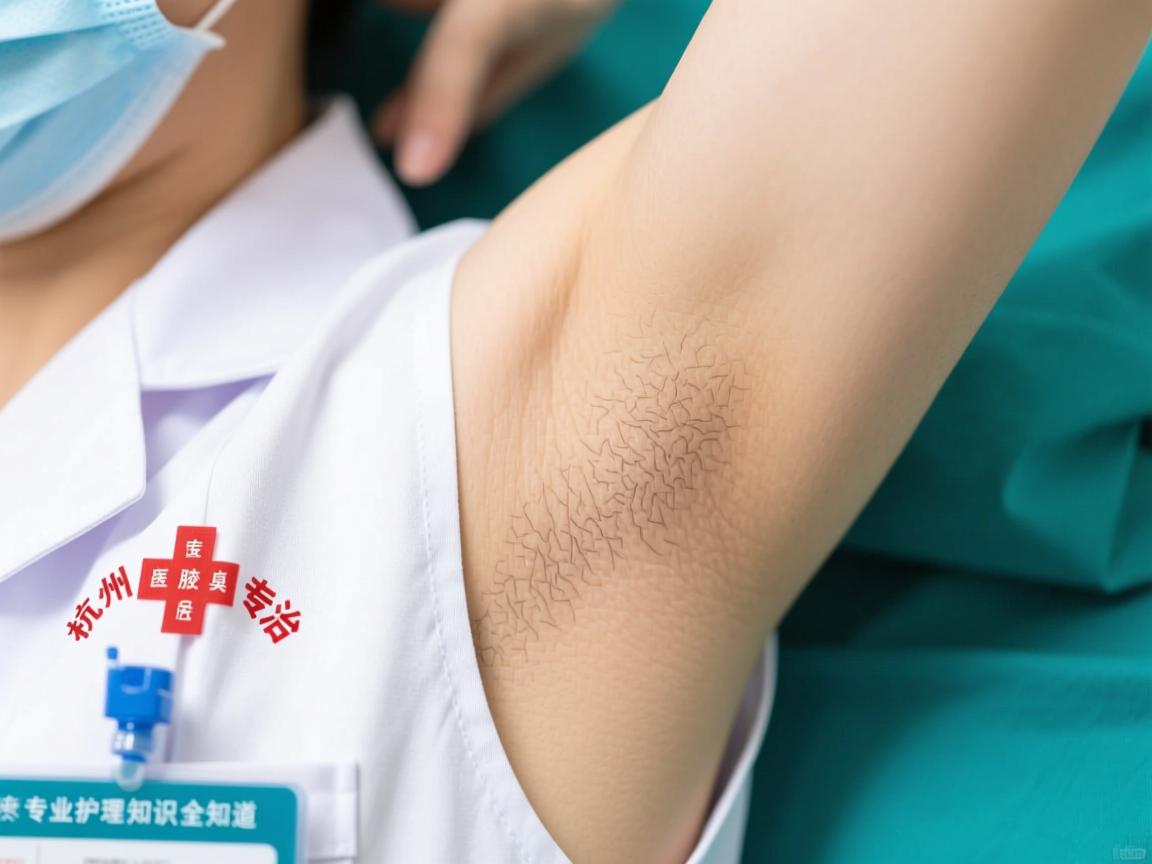 杭州腋臭专治医院解析腋臭医疗，专业护理知识全知道