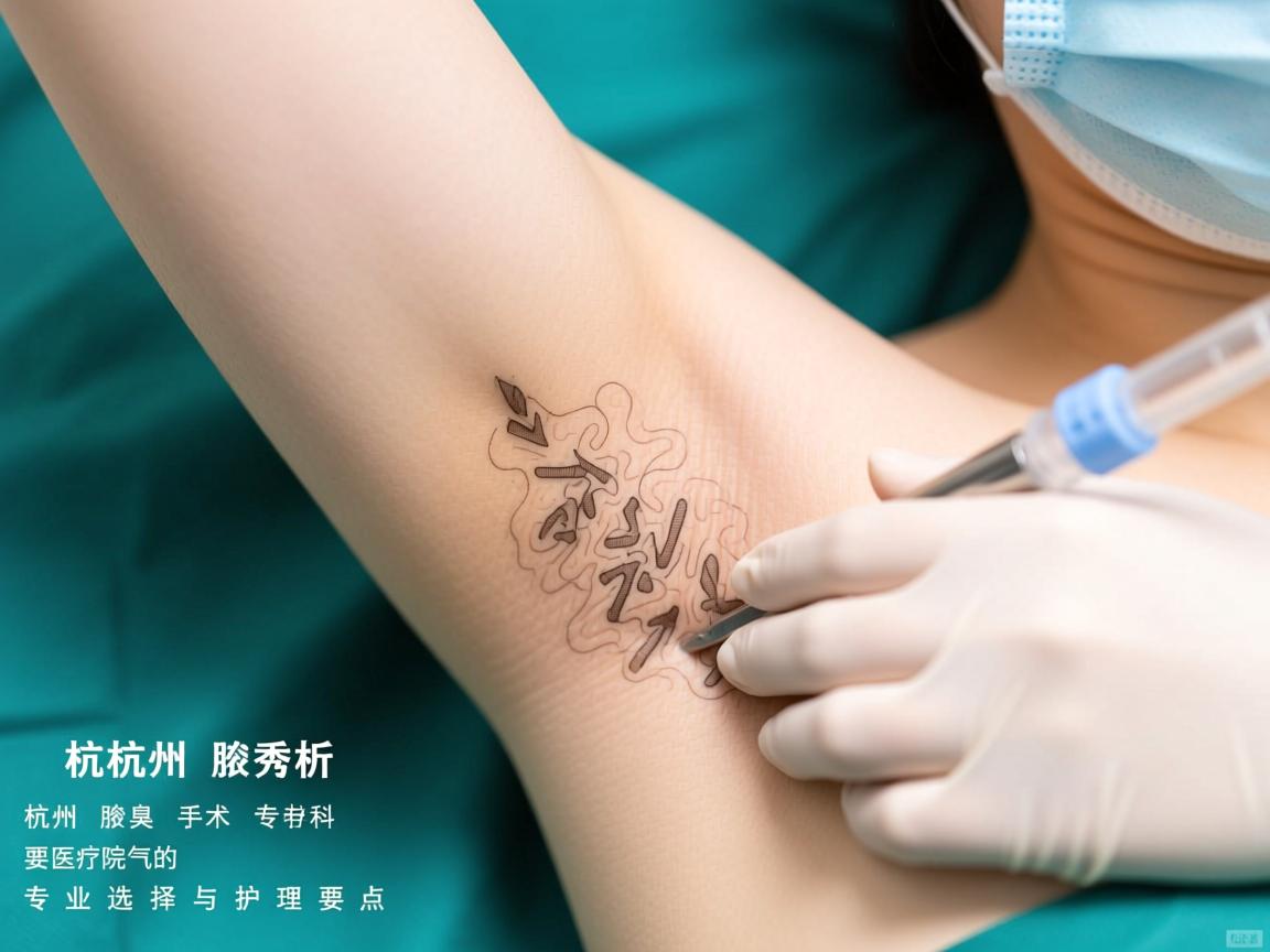 杭州腋秀解析，杭州腋臭手术专科医院的专业选择与护理要点