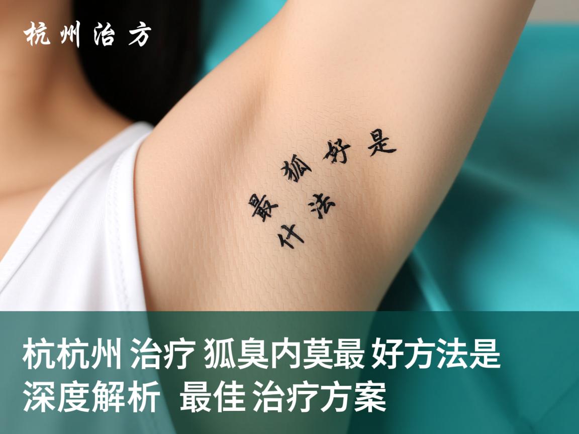 杭州治疗狐臭的最好方法是什么？深度解析杭州狐臭最佳治疗方案