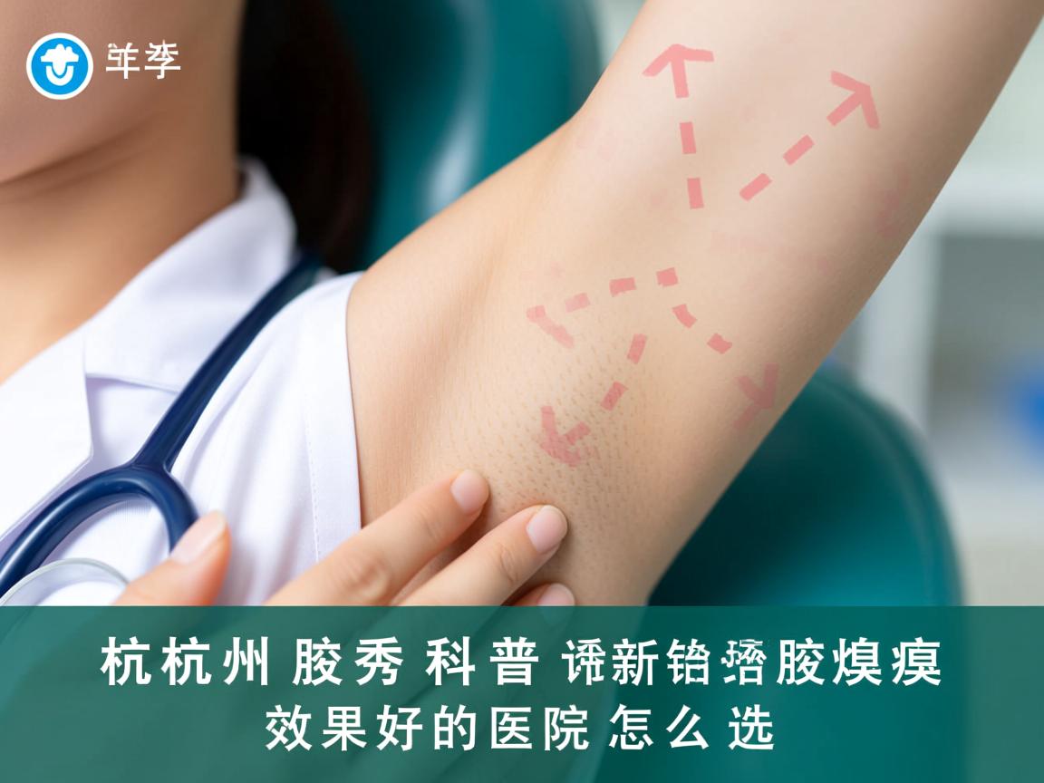 杭州腋秀科普，详解杭州治腋臭效果好的医院怎么选