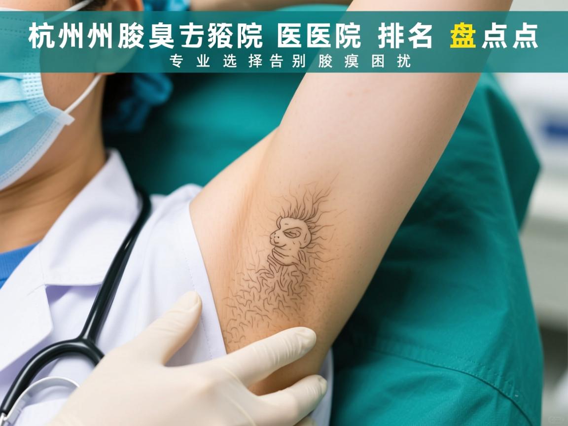 杭州腋臭医院排名盘点，专业选择告别腋臭困扰
