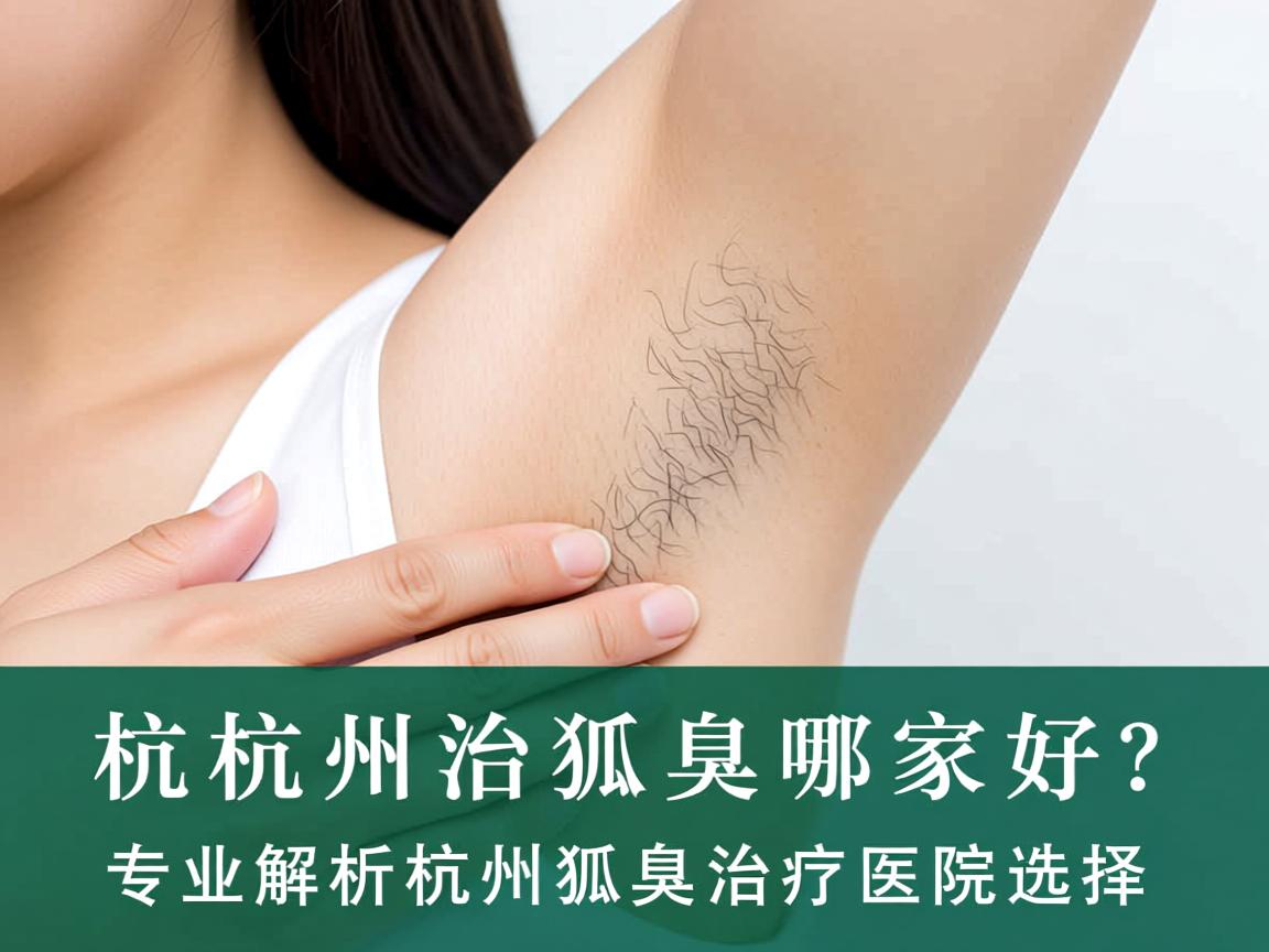 杭州治狐臭哪家好？专业解析杭州狐臭治疗医院选择