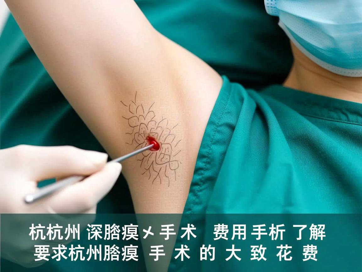 杭州腋臭手术费用解析，了解杭州腋臭手术的大致花费