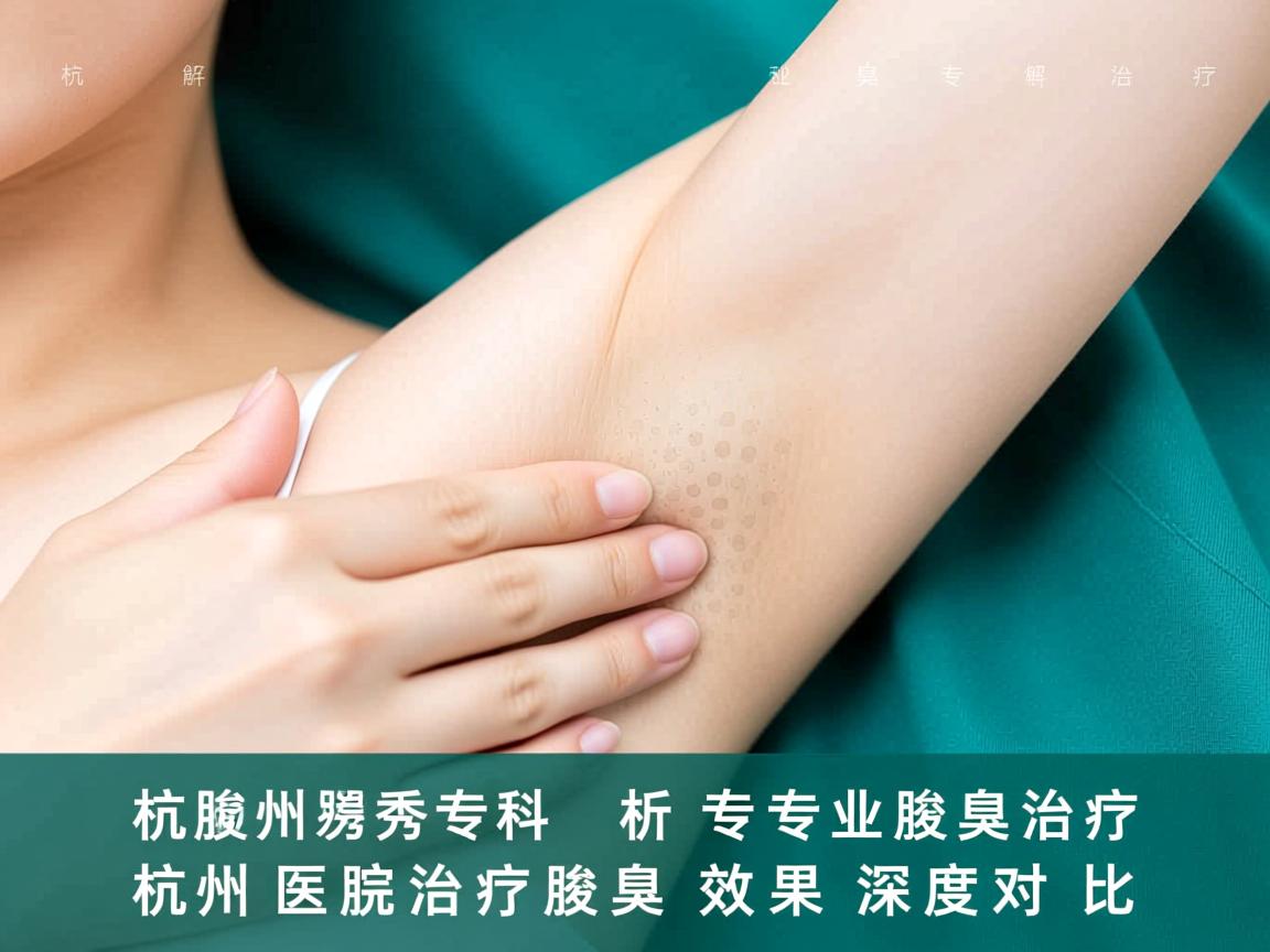 杭州腋秀专科解析,专业腋臭治疗,杭州医院治疗腋臭效果深度对比 杭州腋秀专科解析,专业腋臭治疗,杭州医院治疗腋臭效果深度对比