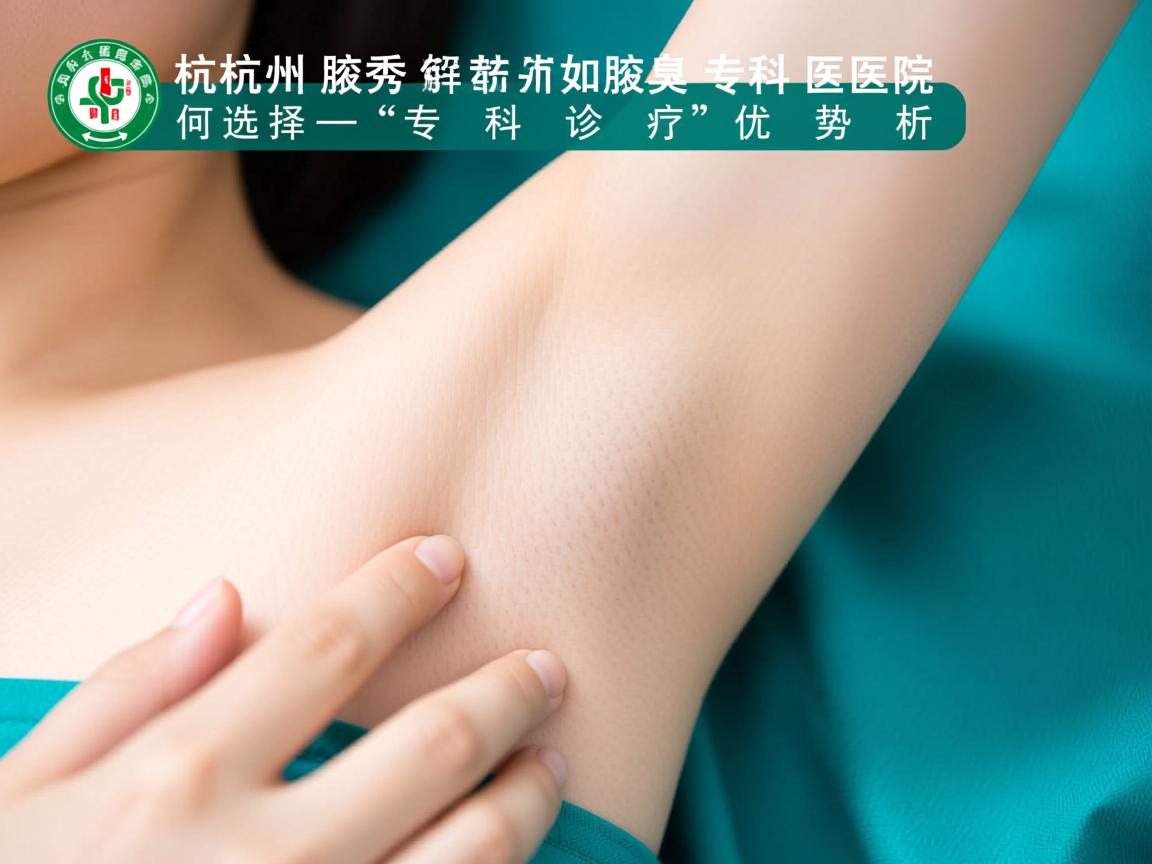 杭州腋秀解析，杭州腋臭专科医院如何选择，专科诊疗的优势解析