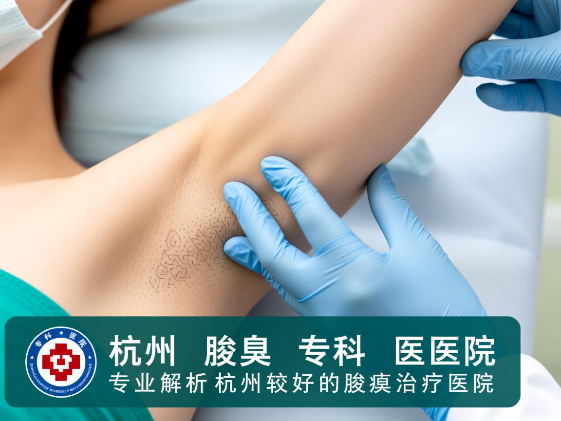 杭州腋臭专科医院，专业解析杭州较好的腋臭治疗医院