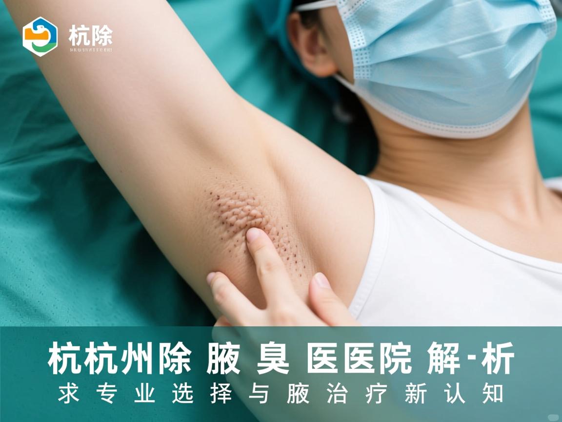 杭州除腋臭医院解析，专业选择与腋臭治疗新认知
