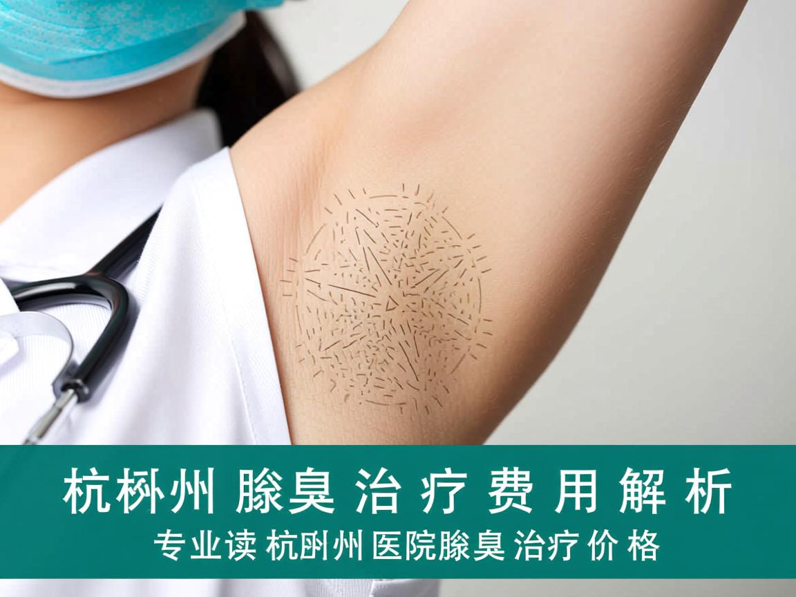 杭州腋臭治疗费用解析，专业解读杭州医院腋臭治疗价格