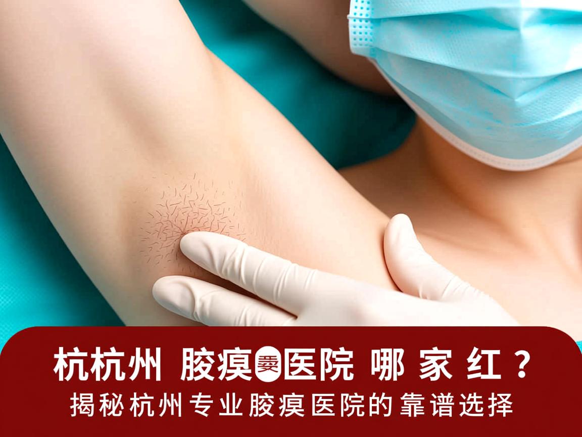 杭州腋臭医院哪家红？揭秘杭州专业腋臭医院的靠谱选择