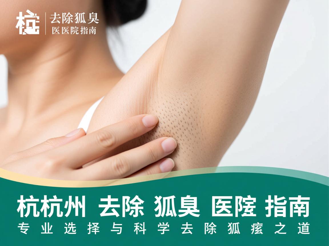杭州去除狐臭医院指南，专业选择与科学去除狐臭之道