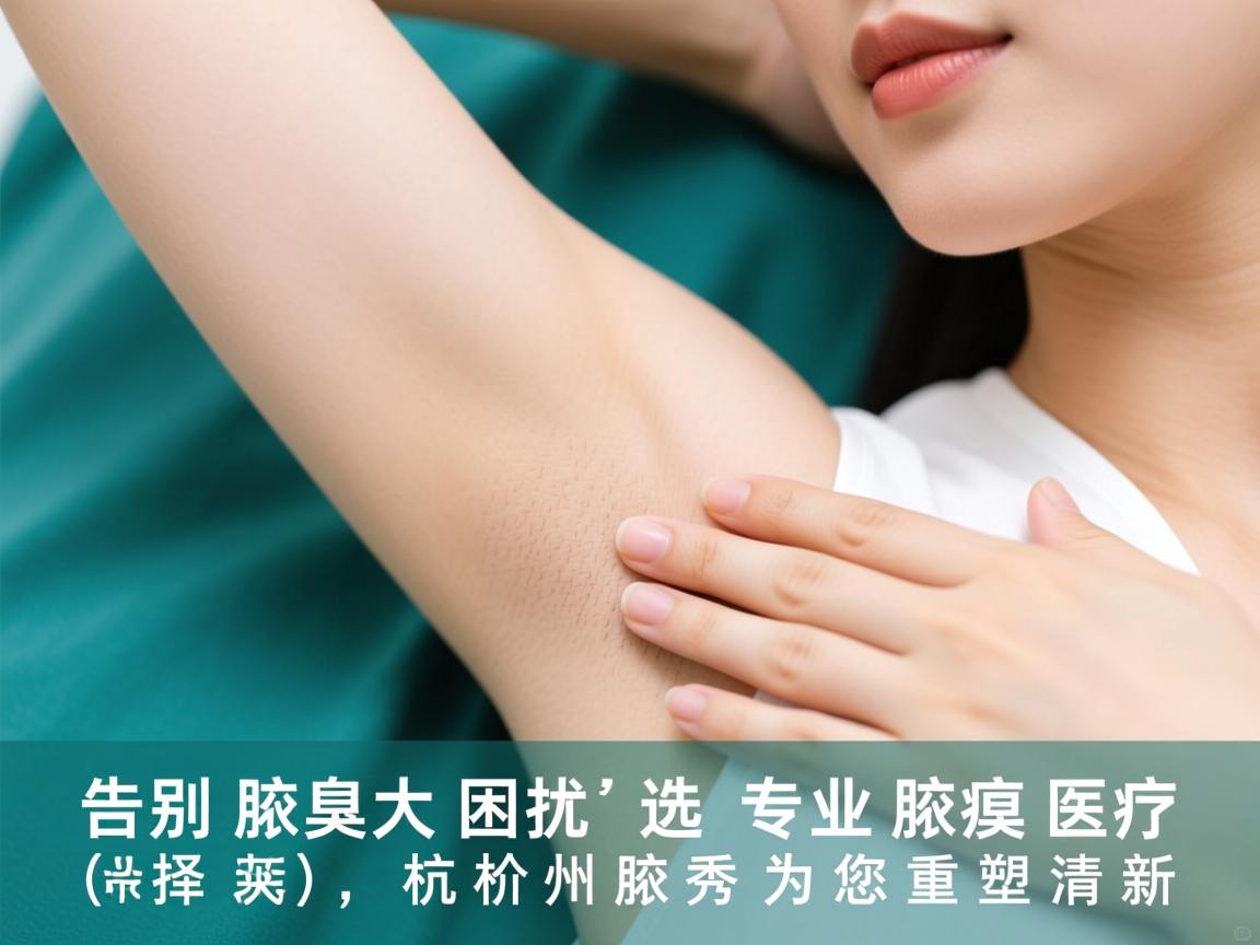 告别腋臭困扰，选择专业腋臭医疗，杭州腋秀为您重塑清新